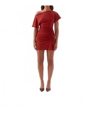 SOVERE Vera Mini Dress - Red