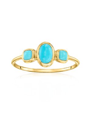Ross-Simons 3-Stone Ring - Blue