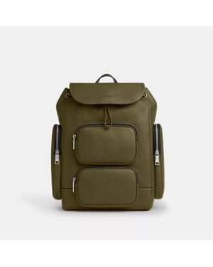 COACH Finn Backpack - Green