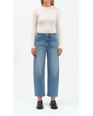 DAZE Westward Barrel Jeans - Blue