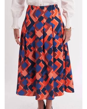 CK BRADLEY Atoka Skirt - Red