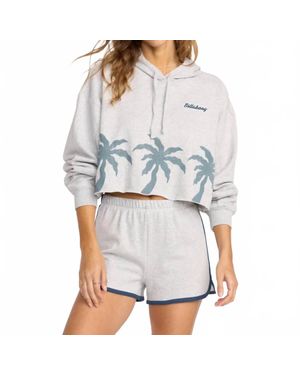 Billabong Triple Palms Pullover Hoodie - Gray