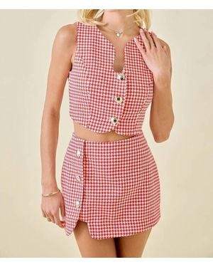 Day + Moon London Calling Skort - Pink