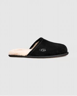 UGG Scuff Suede Upper Slipper - Black