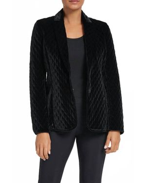 Anatomie Holland Velvet Blazer - Black