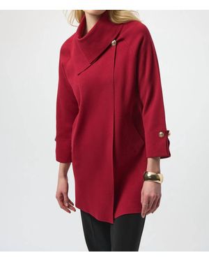 Joseph Ribkoff Asymmetrical Collared Jacket