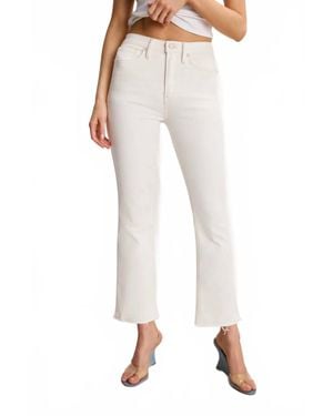 GOOD AMERICAN Good Standard Kick Flare Jeans - White