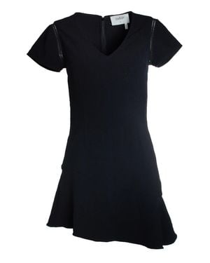 Ba&sh Dress With Open Woven Sleeves - Black