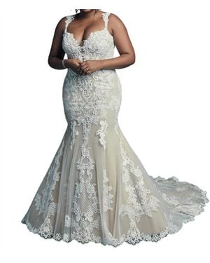Maggie Sottero Abbie Lynette Wedding Dress - Gray