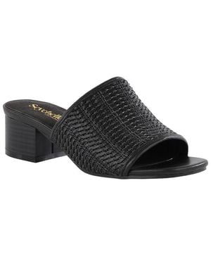 Seychelles Pepper 2 Woven Heeled Sandal - Black