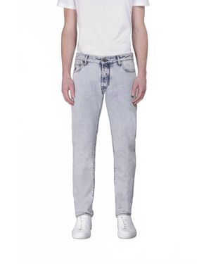 Moorer Pavel Slim Straight Jeans - Blue