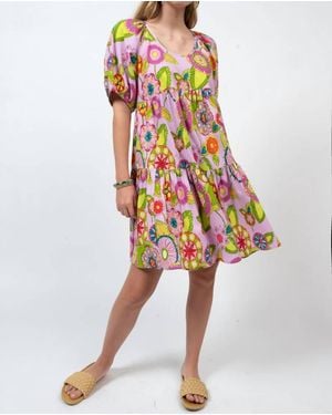 Ivy Jane Kaleidoscope Dress - Blue