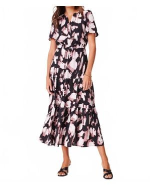 NIC+ZOE Spring Shadow Daydream Dress - Red