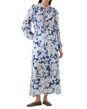 Inwear Cielle Long Midi Dress - Blue