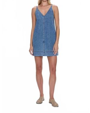 Pistola Tavi Pop Over Dress - Blue