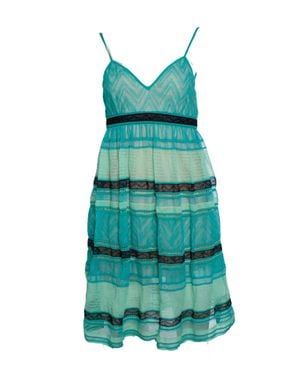 Missoni M, Sleeveless Strap Dress - Green