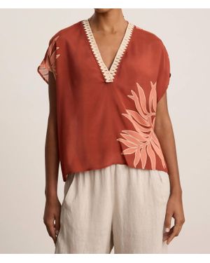 Velvet By Graham & Spencer Naomi Top - Red