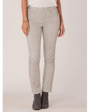 Democracy Side Zip Vintage Skinny Pant - Natural