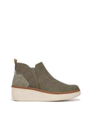 Blowfish Charming Wedge Ankle Boots - Green