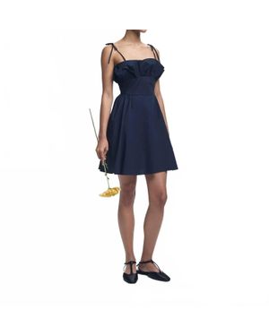 Kika Vargas Mia Dress - Blue