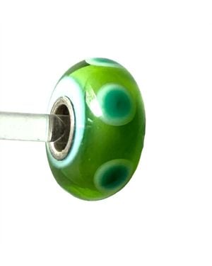 Trollbeads Universal Unique Dot Bead Charm - Green