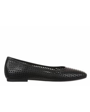 Vionic Orinda Perf Flats - Black