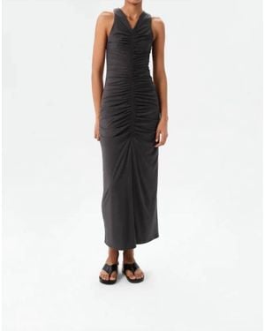Maria Cher Ceibo Francine Midi Dress - Black