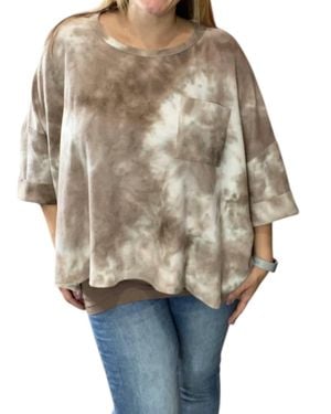 Honeyme Boxy Top - Natural