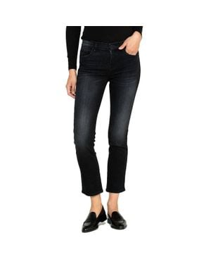 Hudson Jeans Nico Straight Crop Jeans - Blue