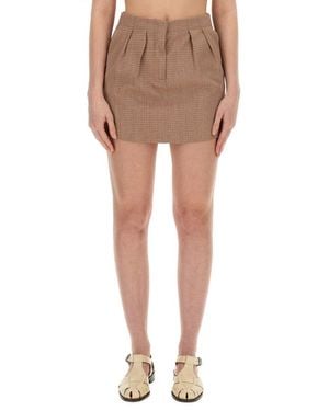 ミニスカート ALYSI FW23 MINI SKIRT (153027_A3259SIL) Alysi Mini skirts for Women | Online Sale up to 77% off | Lyst