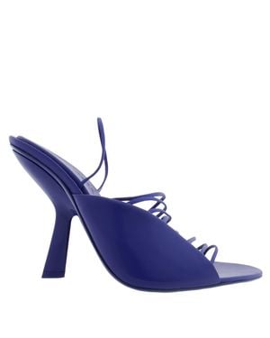 Ferragamo Ferragamo Altaire Strappy Leather Sandals, Size 7 C - Blue