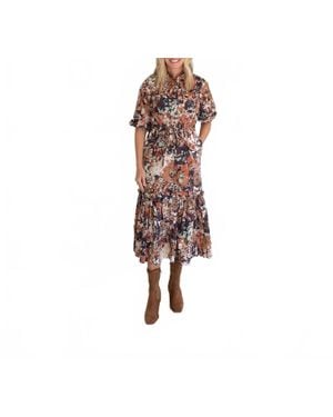 Olivia by Livro Grace Mini Dress - Brown