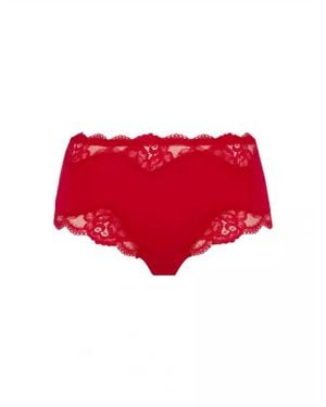 Antigel Boudoir de Filles Simply Perfect Boyshort Panty - Red