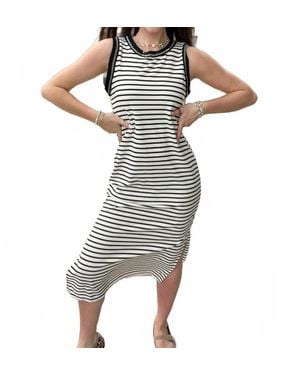 Blu Pepper City Stroll Maxi Dress - Black