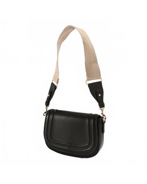 Moda Luxe Poshette Crossbody Saddle Bag - Black