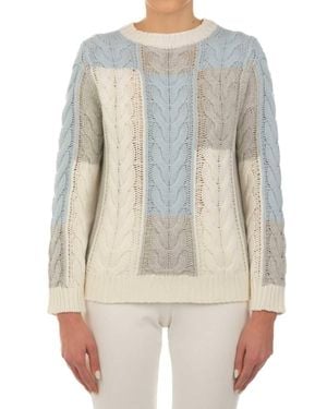 Le Tricot Perugia Giro Collo Sweater - Multicolor
