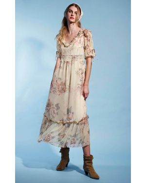 Walter Baker Georgia Dress, Desert Rose - Blue