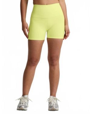 Beyond Yoga Spacedye Keep Pace 3" Short - Yellow