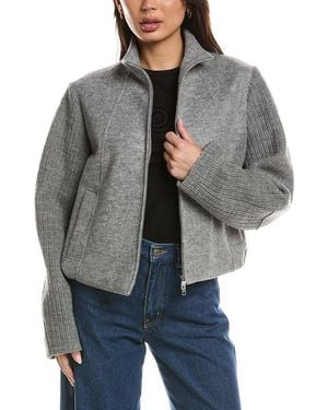 BOSS Jundalini Wool Jacket - Gray