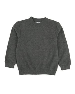 Leveret Polyester Cotton Sweatshirt - Gray