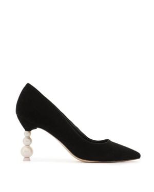 Sophia Webster Perla 85 Mid Pumps - Black