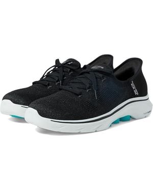 Skechers Performance Go Walk 7 Via Hands Free Slip-Ins 10 Shoes Zpo1737 - Black