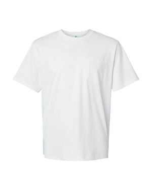 SoftShirts Classic Pocket T-Shirt - White