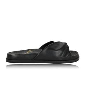 Joan Oloff Sadie Sandal - Black
