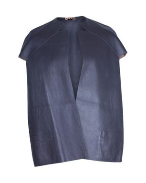 Marni Short Sleeve Jacket - Blue