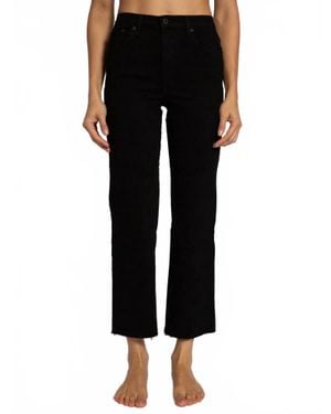 ASKK NY Resin Slim Crop Pants - Black