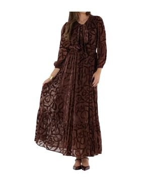 Emily Mccarthy Lillian Maxi Dress - Brown
