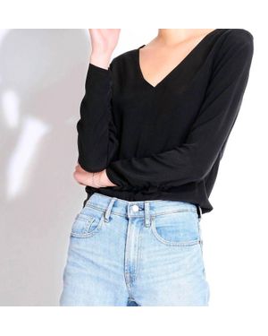 SOURCERY Elliot Blouse - Black