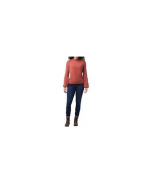 Smartwool Cozy Lodge Bell Sleeve Sweater - Black