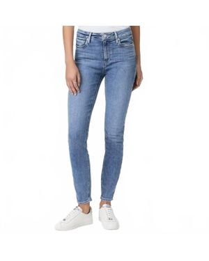 PAIGE Hoxton High-Rise Ankle Skinny Jeans - Blue